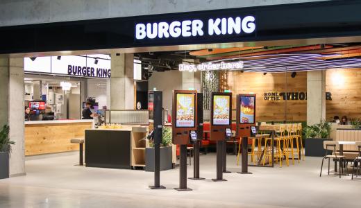 Burger King T3 Ankunft