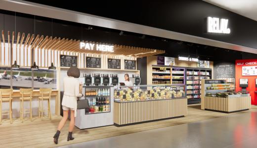 RELAY im neuen Terminal 3 - &copy;simPLUS Architektur