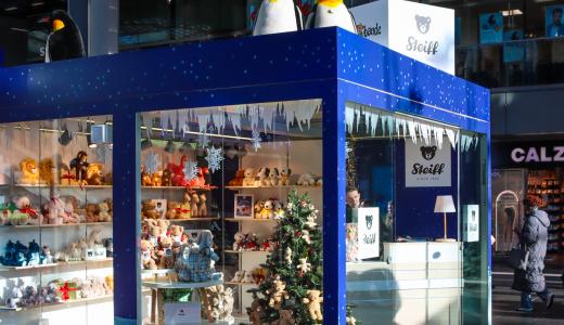 Lagard&egrave;re Travel Retail und Steiff er&ouml;ffnen gemeinsamen  Pop-up Store am Berliner Hauptbahnhof