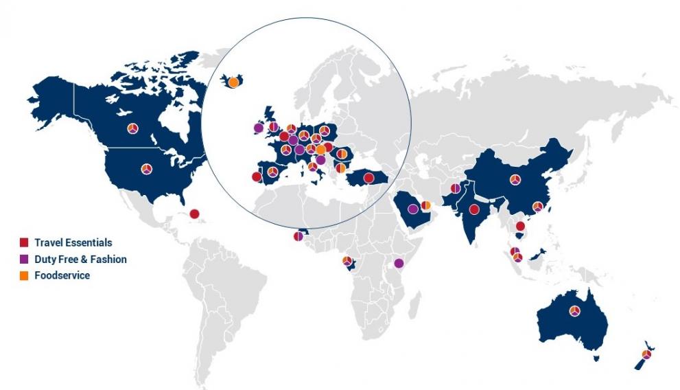 39 countries Lagard&egrave;re Travel Retail